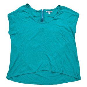 American Eagle Women Size M Top Shirt Green